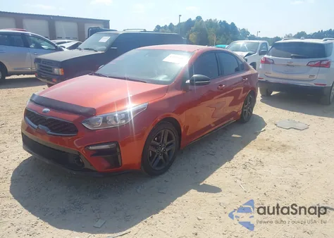 2020 Kia Forte Gt-Line из США, поврежденный, VIN 3KPF34AD2LE176960